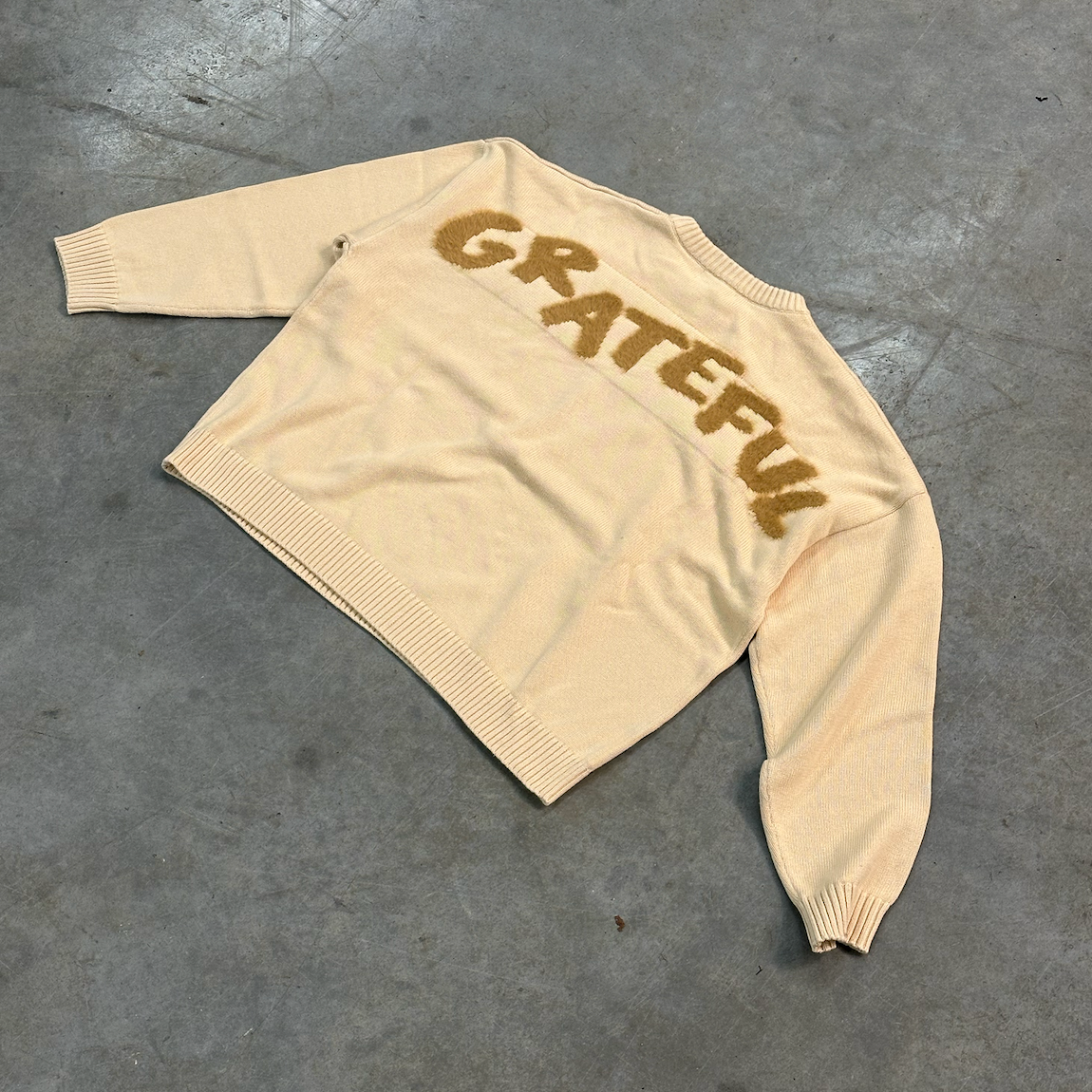 GRATEFUL FUR SWEATER